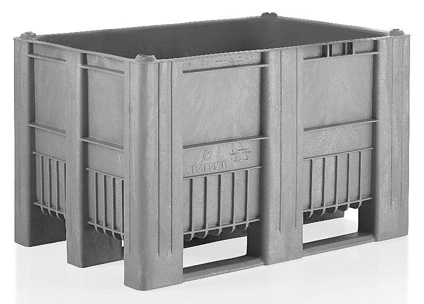 CAISSE PEHD MONOBLOC 470L